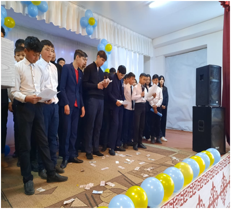 Педагог ұйымдастырушы Жанаева Шынар