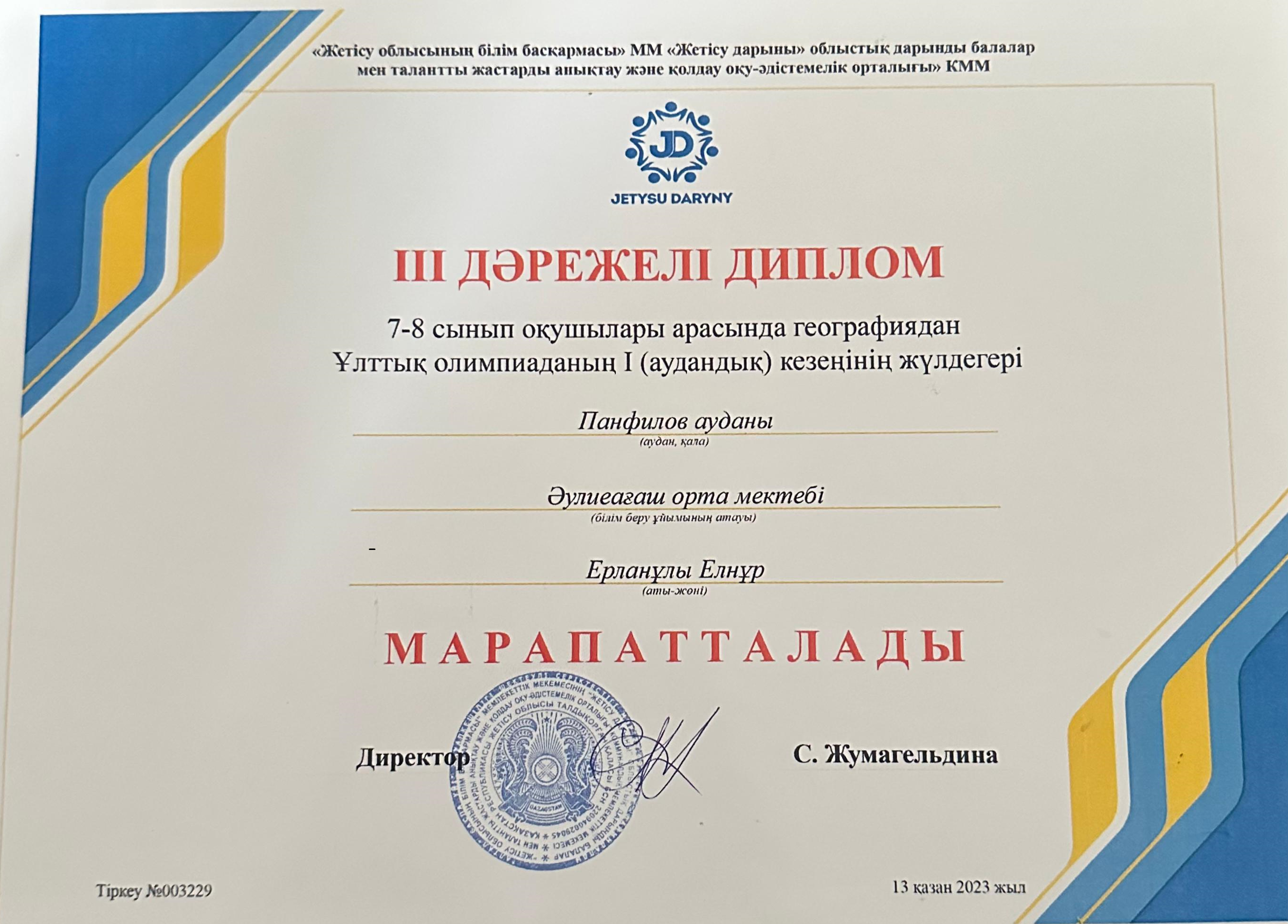География пәнінің мұғалімі Г.Қ.Кудекова