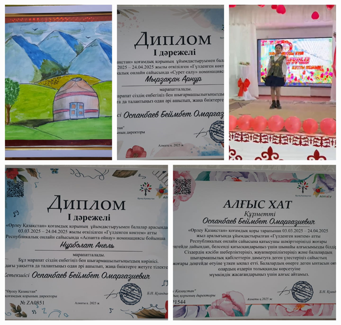 Музыка пәнінің мұғалімі Оспанбаев .Б.О